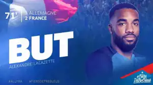 Germany vs France 2-2 – Highlights & Goals